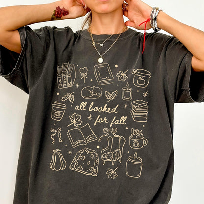 Cozy Fall Shirt - Book Lover Tee