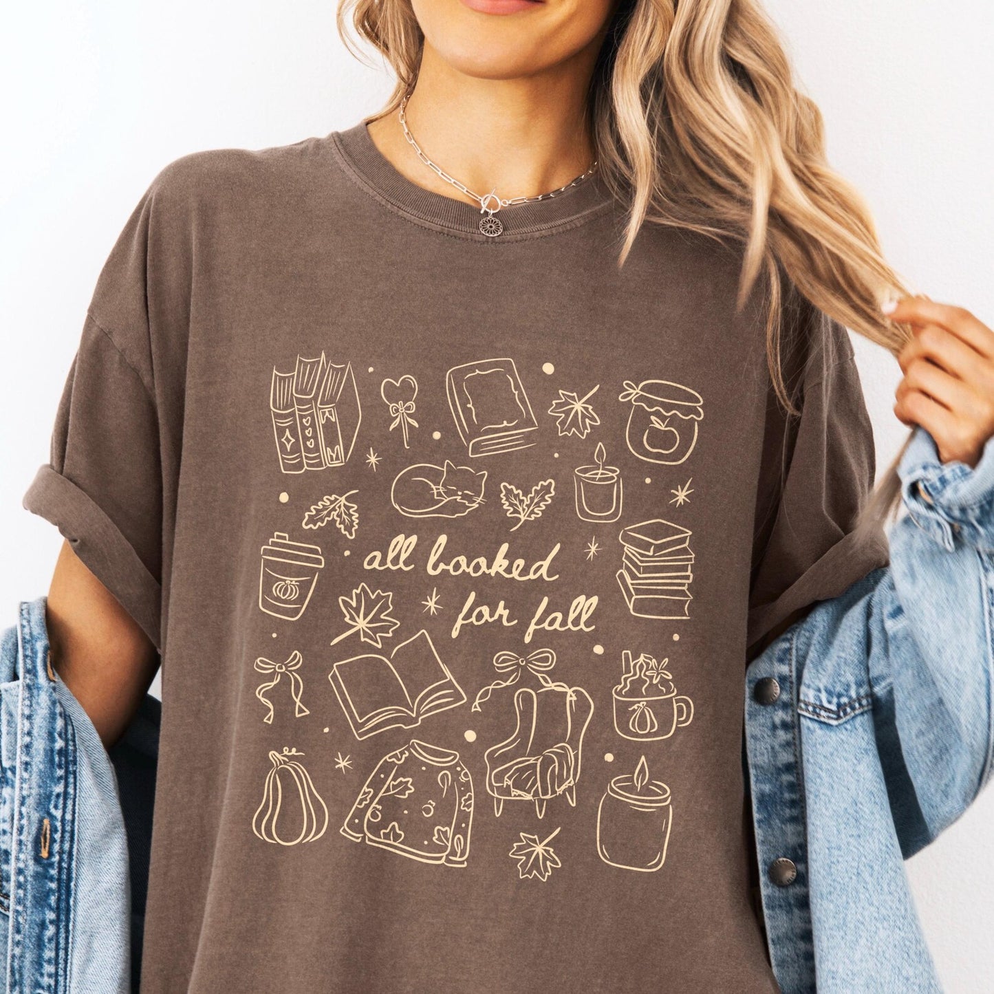 Cozy Fall Shirt - Book Lover Tee