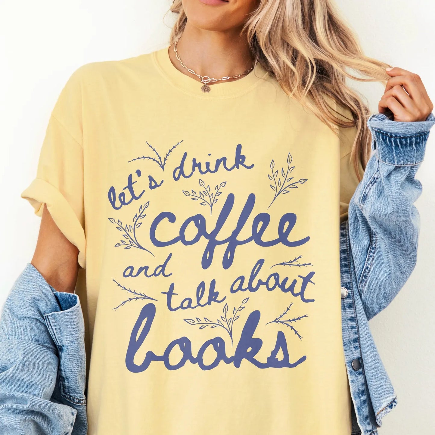 Coffee & Books T-Shirt - Book Lover Shirt