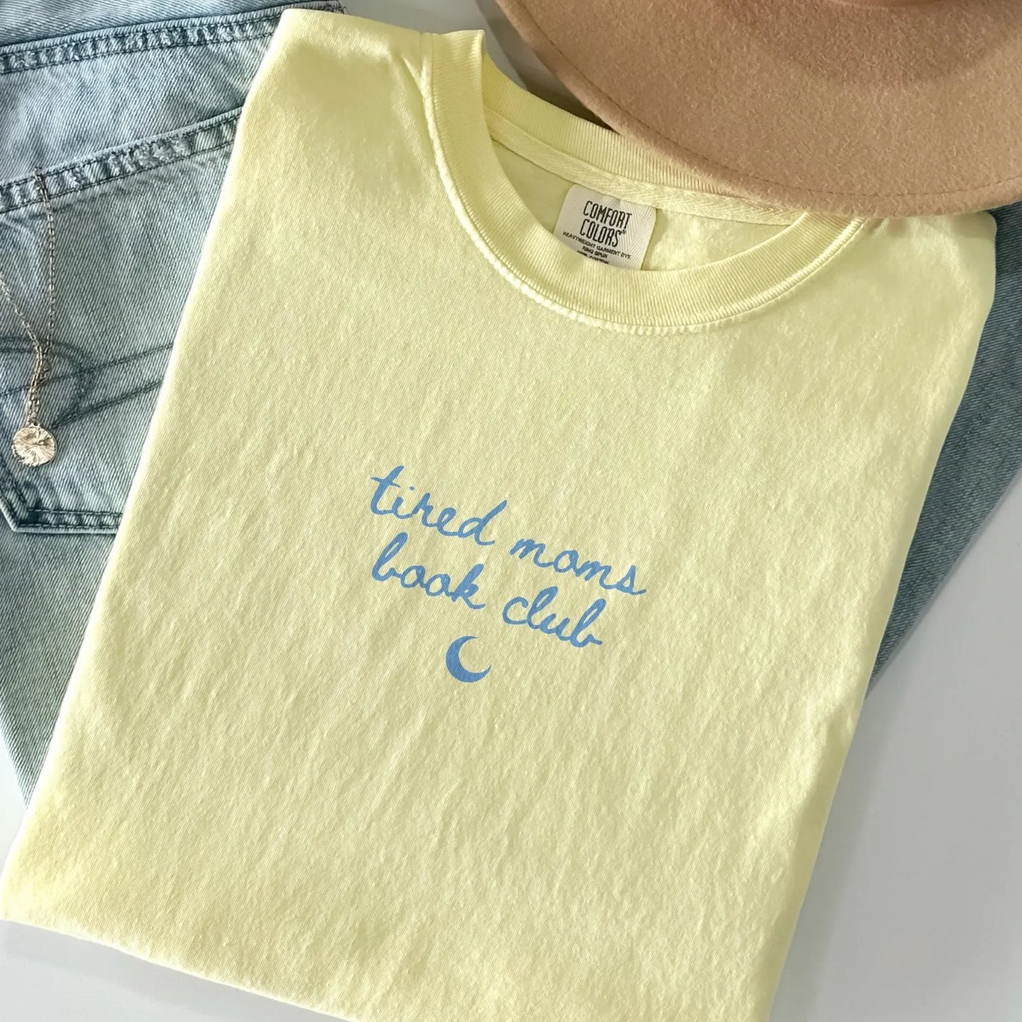 Tired Moms Book Club Shirt - Book Lover Tee