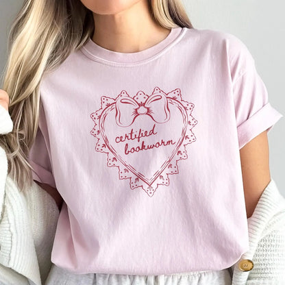 Certified Bookworm Shirt - Book Lover Tee