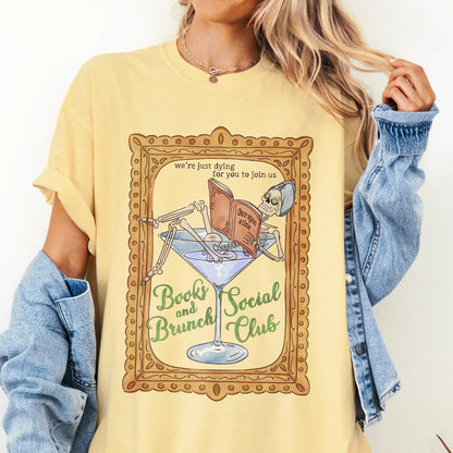 Halloween Book Club Shirt - Book Lover Tee