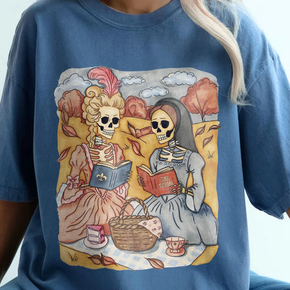 Halloween Book Bestie Shirt - Book Lover Tee