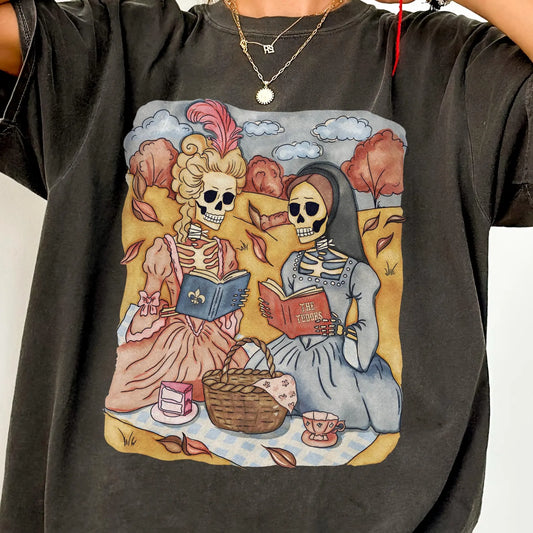 Halloween Book Bestie Shirt - Book Lover Tee