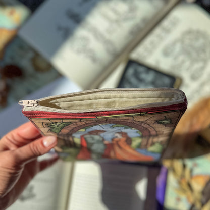 Medieval Romance Kindle Sleeve with Zipper - Book Lover Gift