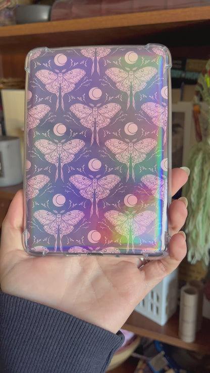 Mystical Moth - Kindle Insert For Clear Case - Kindle Accessories - Bookish Art