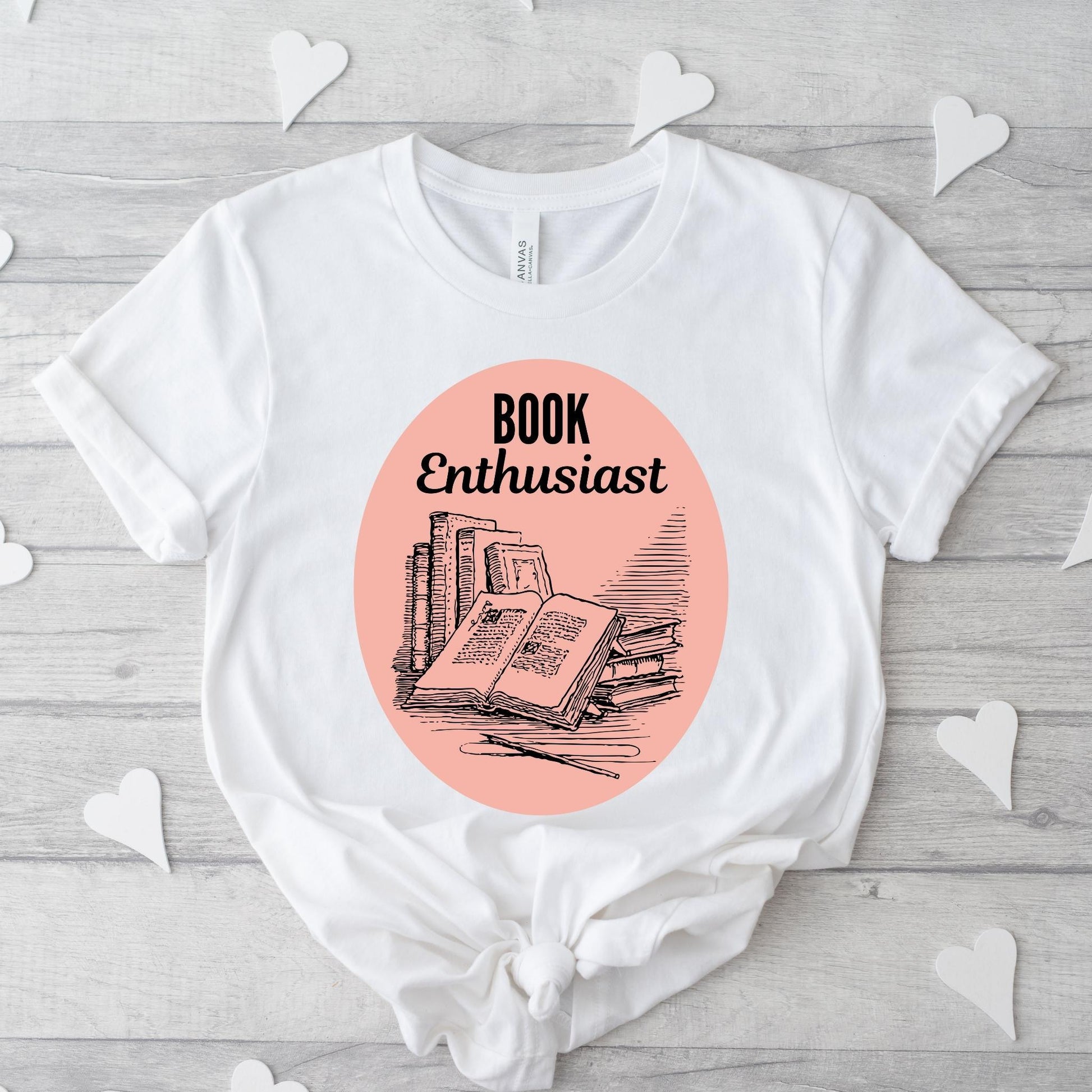 Book Enthusiast - Unisex T-Shirt - WellReadBabes