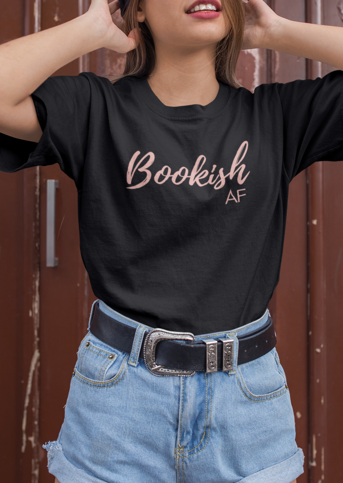 Bookish AF - Funny Bookish T-Shirt